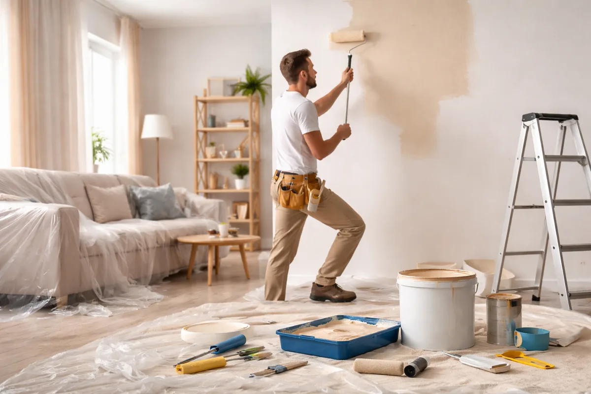 Peut-on faire soi-même des travaux de peinture intérieure