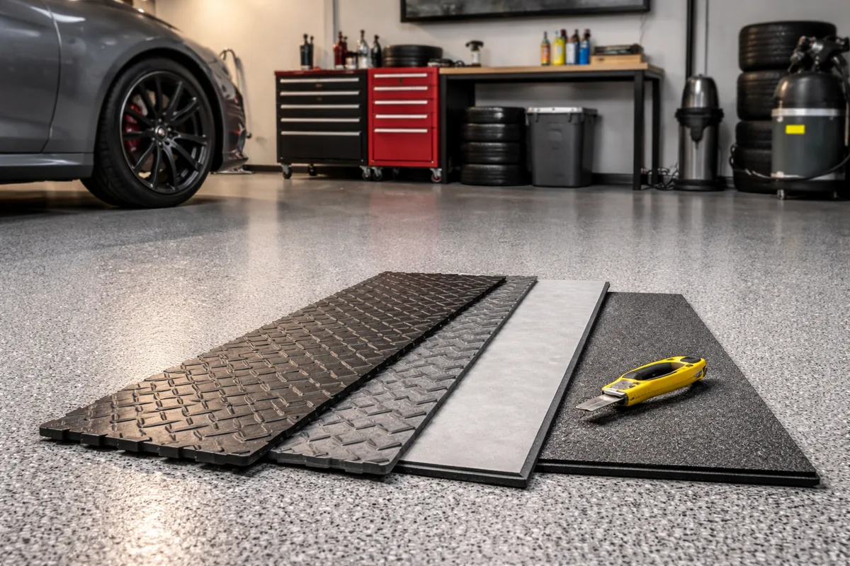 Comment choisir le bon revêtement de sol pour un garage