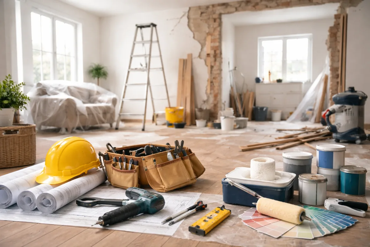 Comment préparer efficacement un chantier de rénovation chez soi
