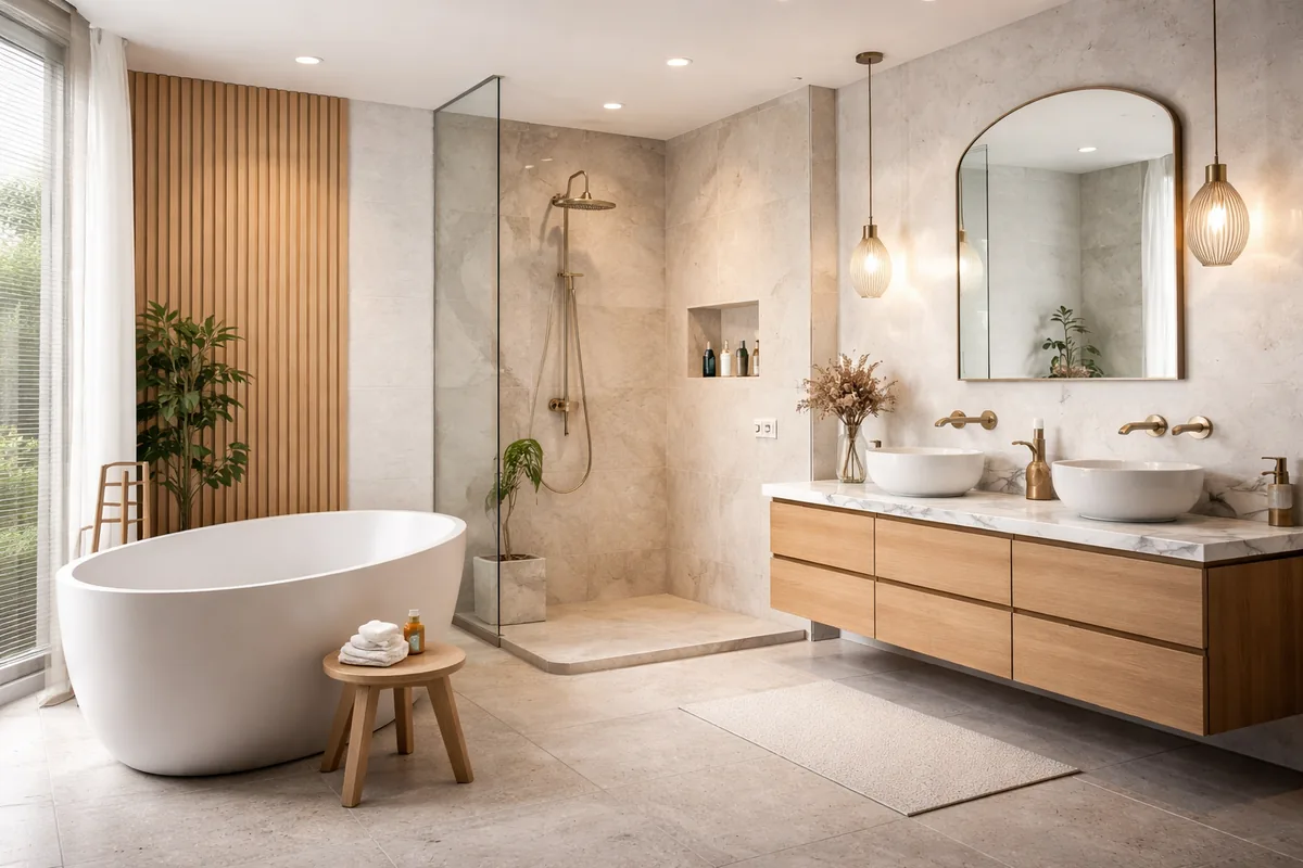Quel matériau choisir pour la rénovation d'une salle de bain